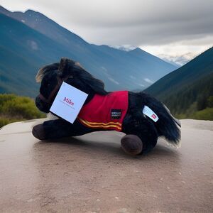 Wells Fargo Legendary 2016 Plush Pony MIKE Limited Horse Black/Brown W/Tags
